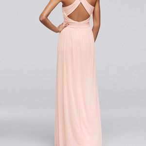 David's Bridal wine color size 10 bridesmaid dress